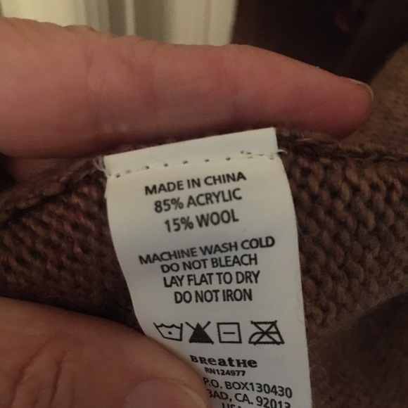 PrAna Ombré Wrap Sweater, size small - Picture 4 of 5